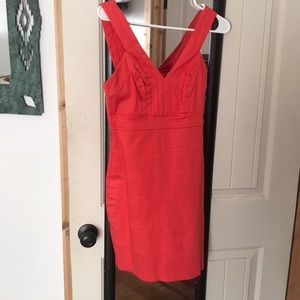 Jodi Kristopher Bandage Dress, Orange